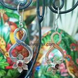 Earring bali silver bead