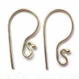 Earring Hooks bali silver bead