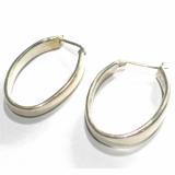 Earring Hoops bali silver bead