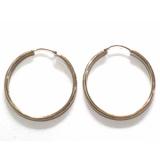 Earring Hoops bali silver bead