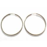 Earring Hoops bali silver bead