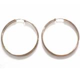 Earring Hoops bali silver bead