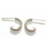 Earring Hoops bali silver bead