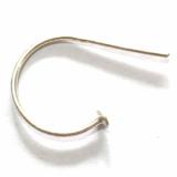 Earring Hoops bali silver bead