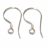 Earring Hooks bali silver bead