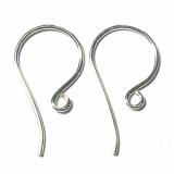 Earring Hooks bali silver bead