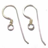 Earring Hooks bali silver bead