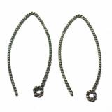 Earring Hooks bali silver bead