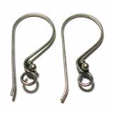 Earring Hooks bali silver bead