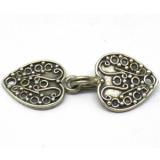 Fancy Clasps bali silver bead