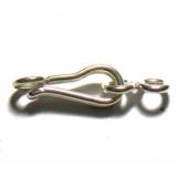 Hook Clasps bali silver bead