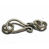 Hook Clasps bali silver bead