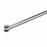 Head Pins bali silver bead