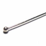 Head Pins bali silver bead