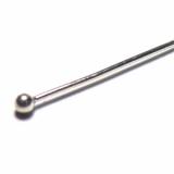 Head Pins bali silver bead