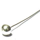 Head Pins bali silver bead