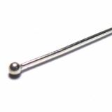 Head Pins bali silver bead