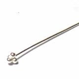 Head Pins bali silver bead