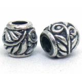 Large Hole Bead Casting bali silver bead