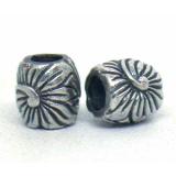 Large Hole Bead Casting bali silver bead