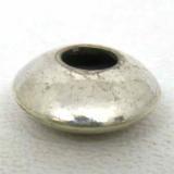 Large Hole Bead Handmade bali silver bead