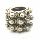 Large Hole Bead Handmade Large Hole Beads bali silver bead