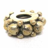 Large Hole Bead Handmade bali silver bead