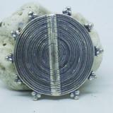 Mosquito Coil Bead bali silver bead