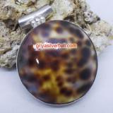 Pendant Shell bali silver bead