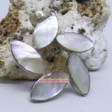 Pendant Shell bali silver bead