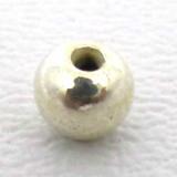 Plain Bead Round bali silver bead