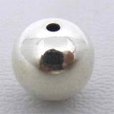 Plain Bead Round bali silver bead