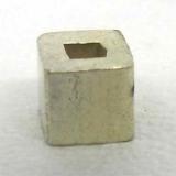 Plain Bead Square bali silver bead