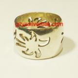 Ring No Stone bali silver bead