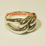 Ring No Stone bali silver bead