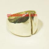 Ring No Stone bali silver bead