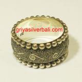 Ring No Stone bali silver bead