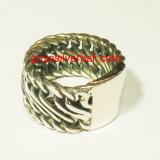 Ring No Stone bali silver bead