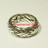 Ring No Stone bali silver bead