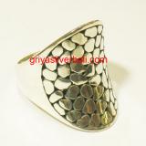 Ring No Stone bali silver bead