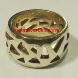 Ring No Stone bali silver bead