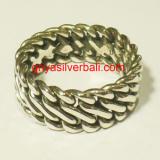 Ring No Stone bali silver bead