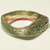 Ring No Stone bali silver bead