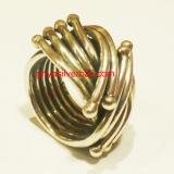 Ring No Stone bali silver bead