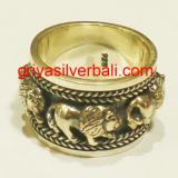 Ring No Stone bali silver bead