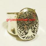 Ring No Stone bali silver bead