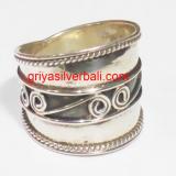 Ring No Stone bali silver bead