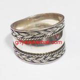 Ring No Stone bali silver bead