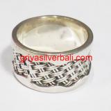 Ring No Stone bali silver bead