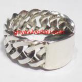 Ring No Stone bali silver bead